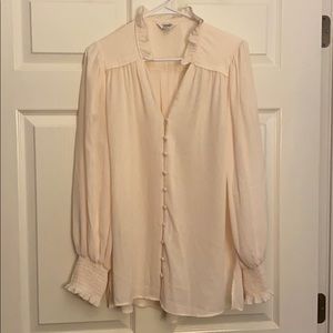 Crosby by Mollie Burch Adair Tunic - Champagne EUC